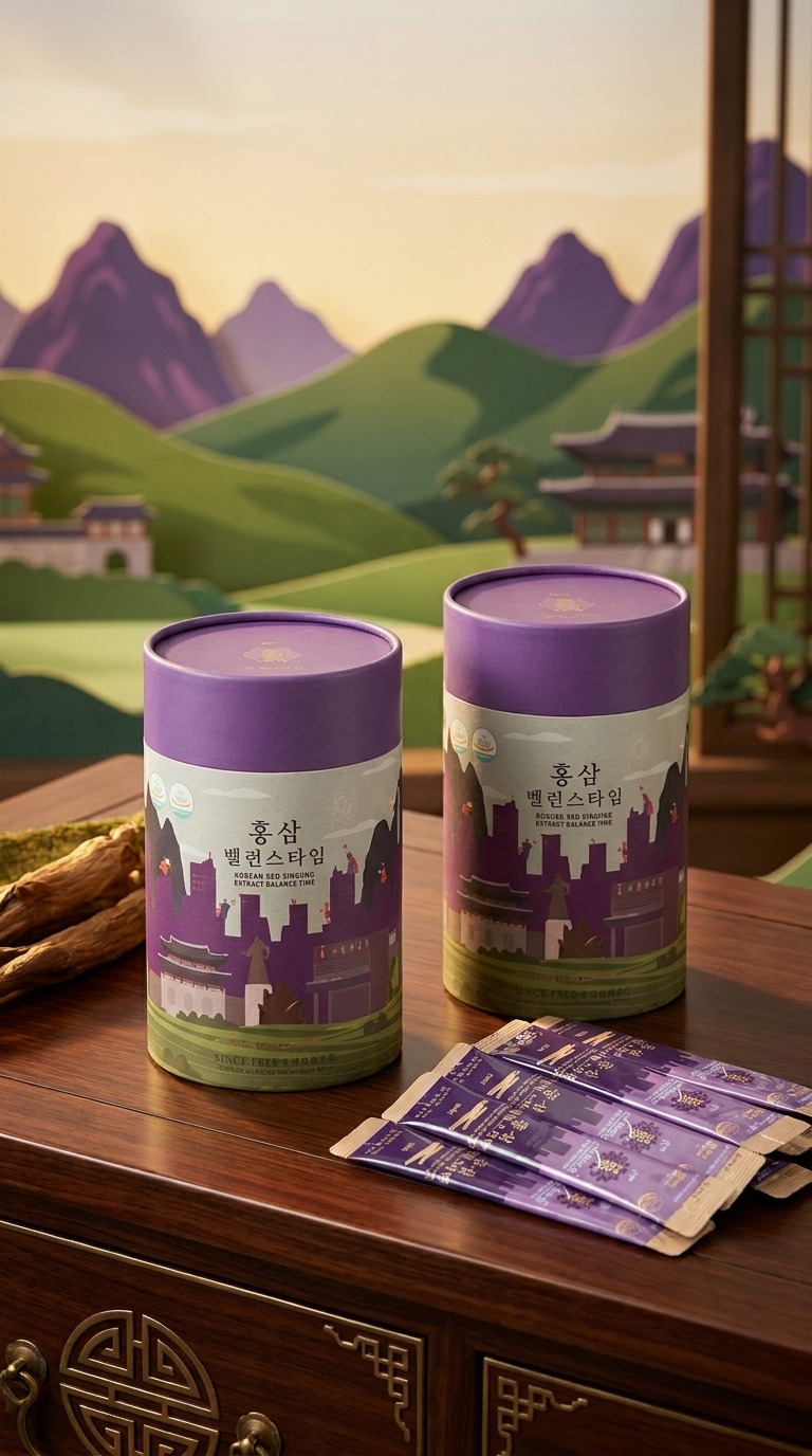 Nước hồng sâm Balance Time Kim_s Red ginseng