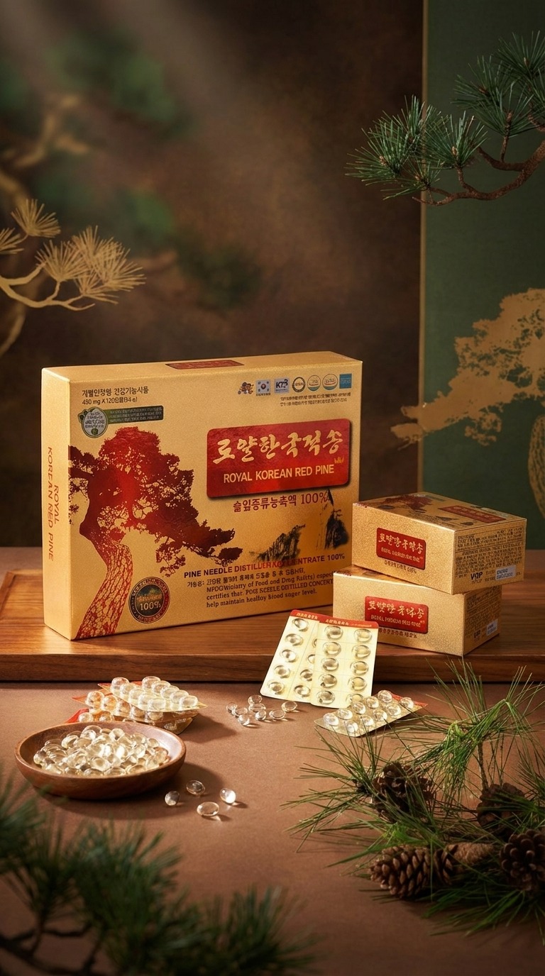 Tinh dầu thông đỏ Royal Deadong