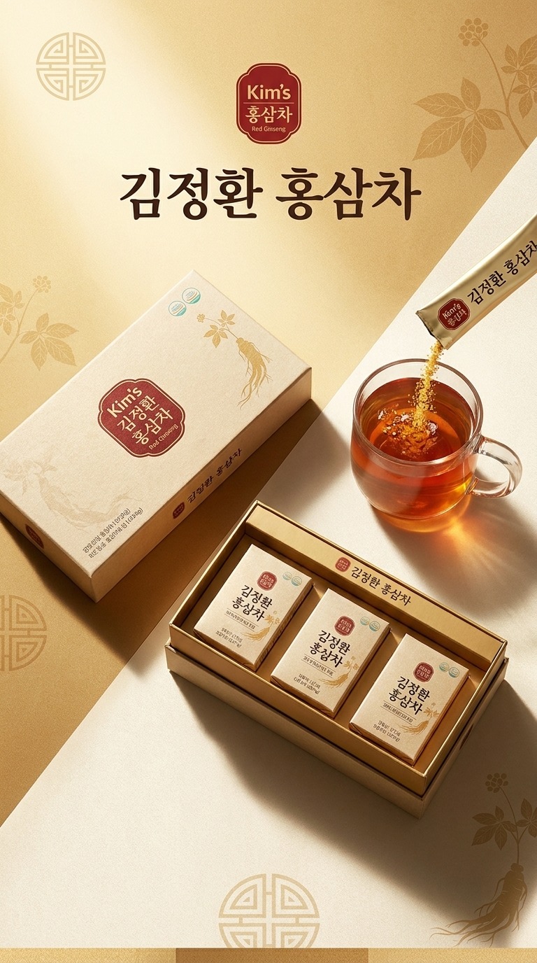 Trà hồng sâm Kim_s Red Ginseng