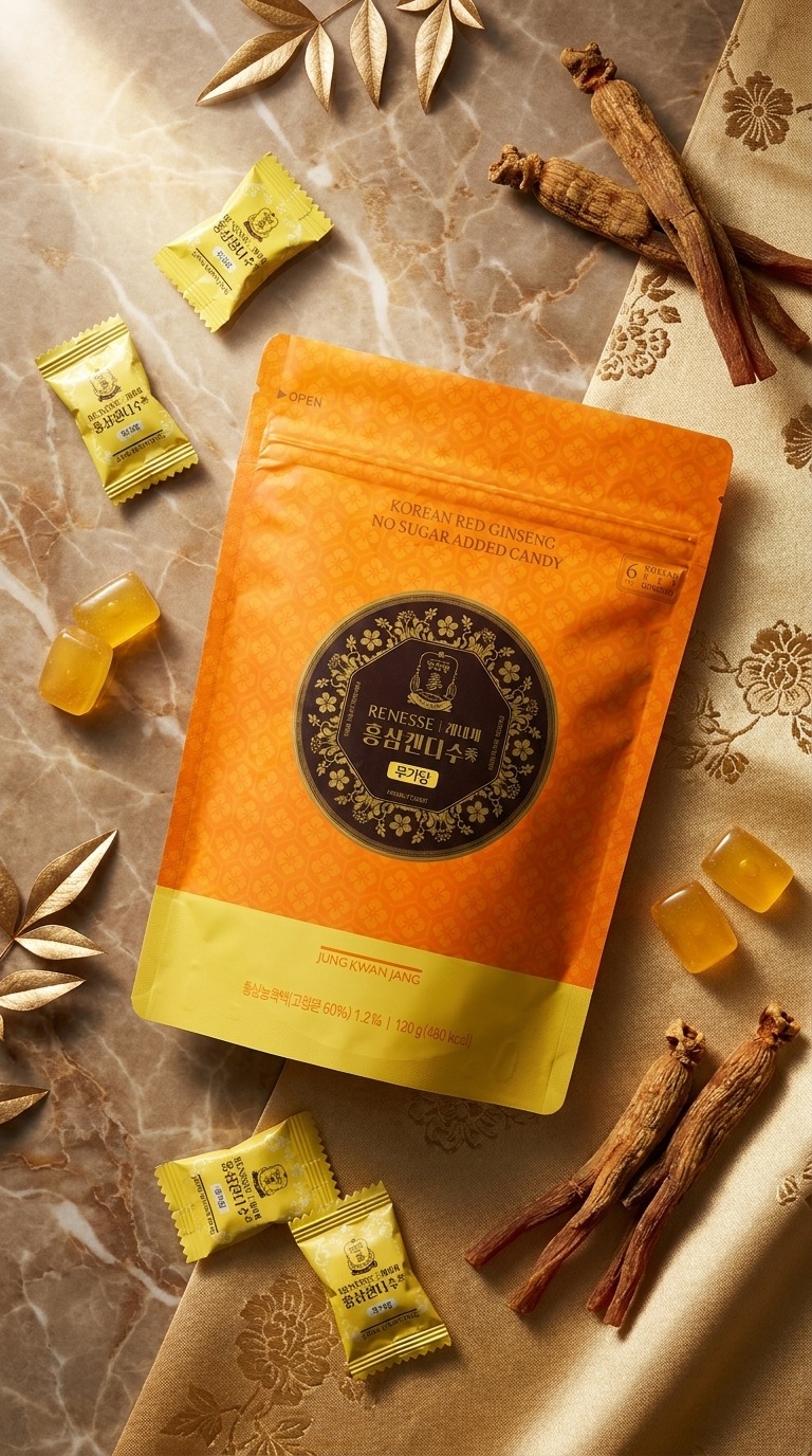 Kẹo sâm KGC 120gr